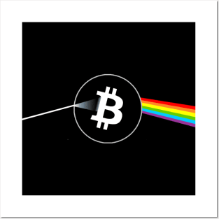 Bitcoin Prism Posters and Art